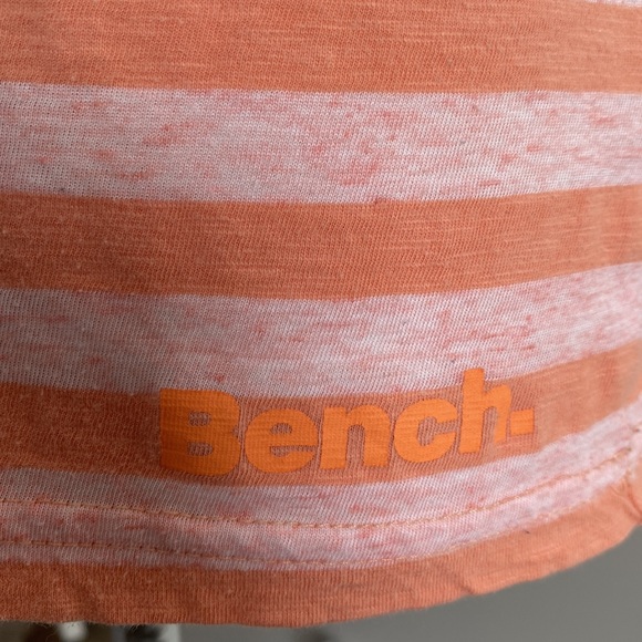Bench - Peach / Coral Striped Classic Racerback Tank Top - Picture 6 of 9